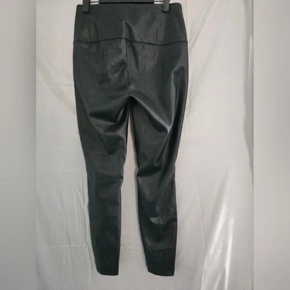 Bar‎ III faux leather pants black size S. Like new thick material. - Picture 2 of 7